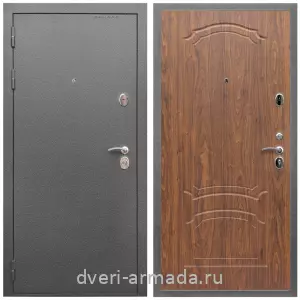 Входные двери 960 мм, Дверь входная Армада Оптима Антик серебро / МДФ 6 мм ФЛ-140 Мореная береза