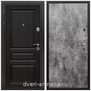Заводские входные двери, Дверь входная взломостойкая Армада Премиум-Н МДФ 16 мм ФЛ-243 / МДФ 6 мм ПЭ Цемент темный