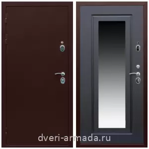 Входные двери лофт, Дверь входная железная Армада Люкс Антик медь / МДФ 16 мм ФЛЗ-120 Венге в квартиру с повышенной прочностью