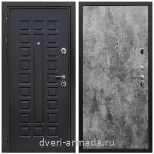 Входные двери лофт, Дверь входная Армада Триумф МДФ 16 мм ФЛ-183 / МДФ 6 мм ПЭ Цемент темный