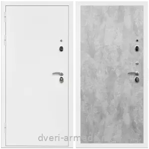 Красивые входные двери, Дверь входная Армада Оптима Белая шагрень / МДФ 6 мм ПЭ Цемент светлый