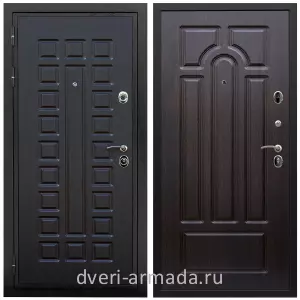 Входные двери Йошкар-Ола, Дверь входная стальная Армада Триумф МДФ 16 мм ФЛ-183 / МДФ 16 мм ФЛ-58 Венге