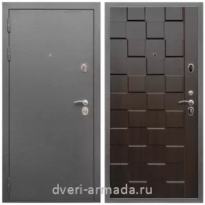 Для застройщика, Дверь входная Армада Оптима Антик серебро / МДФ 16 мм ОЛ-39 Эковенге