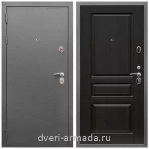 МДФ с молдингом, Дверь входная Армада Оптима Антик серебро / МДФ 16 мм ФЛ-243 Венге