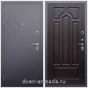 Входные двери толщиной 1.2 мм, Дверь входная Армада Люкс Антик серебро / МДФ 16 мм ФЛ-58 Венге