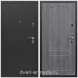 Дверь входная Армада Престиж Черный шелк / МДФ 6 мм ФЛ-138 Дуб Филадельфия графит
