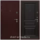 Дверь входная Армада Престиж Антик медь / МДФ 16 мм ФЛ-243 Венге